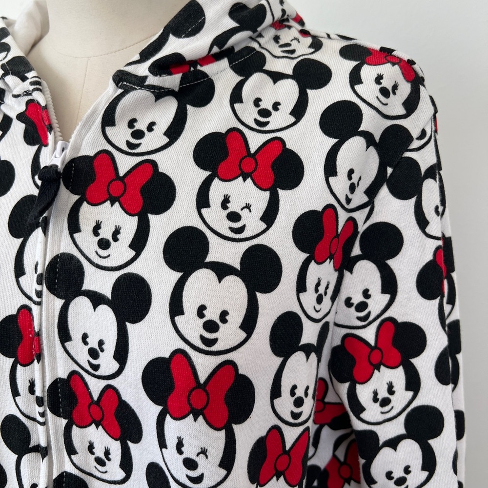 Disney Minnie Mouse MXYZ Onesie Pajama Adult Cozy Y2K Kawaii Cartoon - Picture 4 of 14